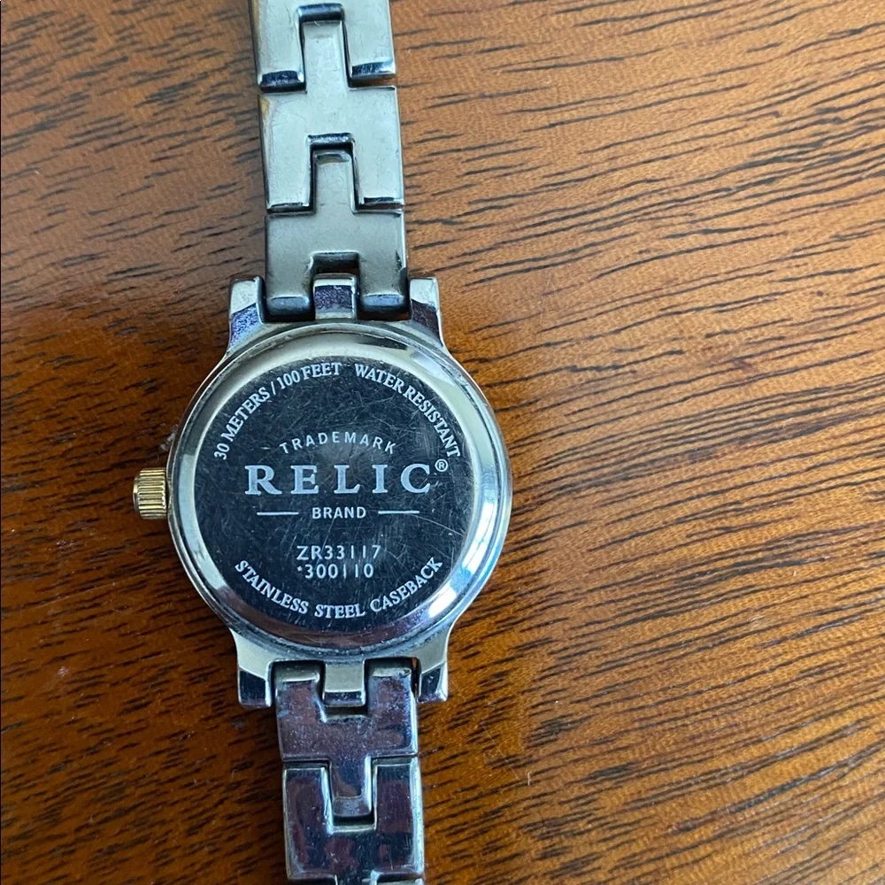 Pink Gold Watch Relic | Accessories | Relic Womens Silver And Gold Watch | Poshmark